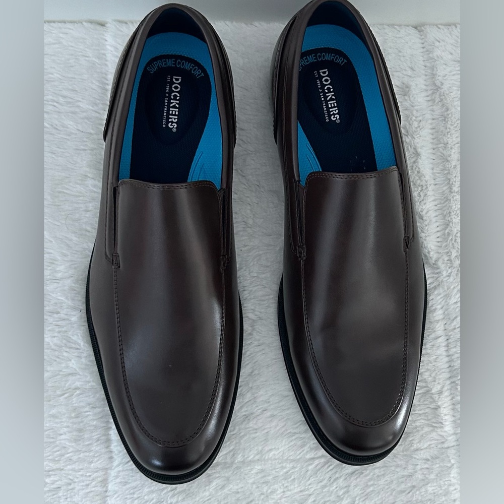 Dockers Men's Chestnut Eton Loafers 12M NEW